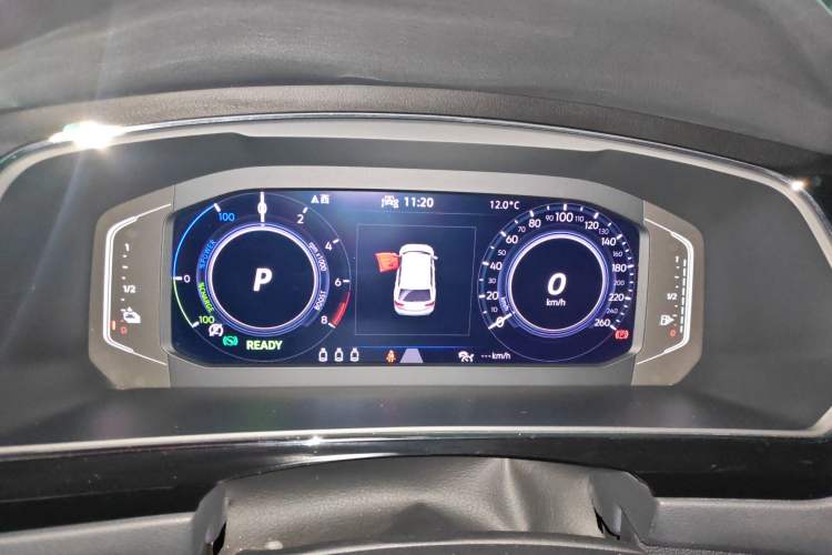 Used Volkswagen Tiguan L New Energy 2021 430 PHEV Plug-in Hybrid Flagship Edition Instrument Cluster