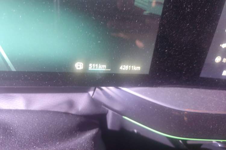 Used MG 5 Scorpio 2022 1.5T Trophy Sport Luxurious Edition Odometer Close Up