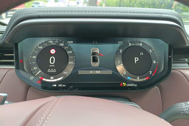 Used Land Rover Range Sport 2024 400PS Dynamic SE Instrument Cluster