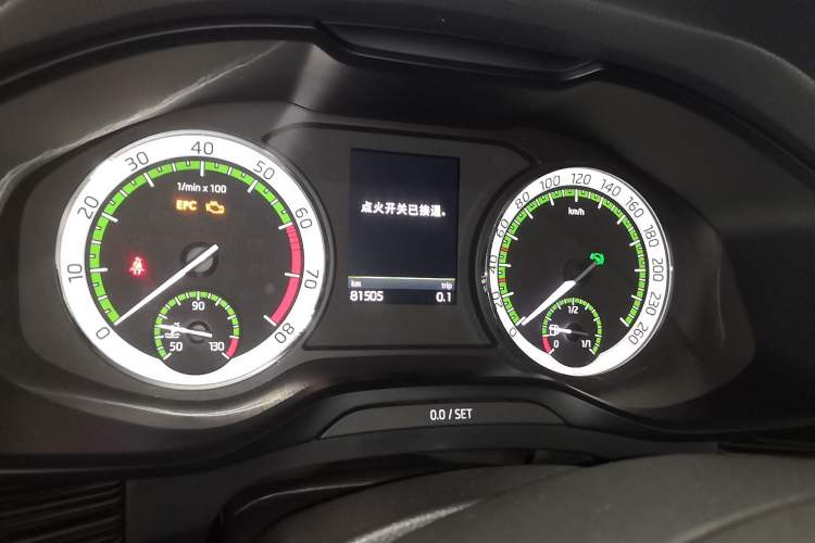 Used Skoda Kodiaq 2017 TSI380 7-Seater Four-Wheel-Drive Flagship Edition Instrument Cluster