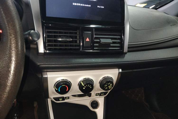 Used Toyota YARiS L Zhi Xuan 2015 1.5G Automatic Xuan Dong Sunroof Special Edition Audio And AC Panel