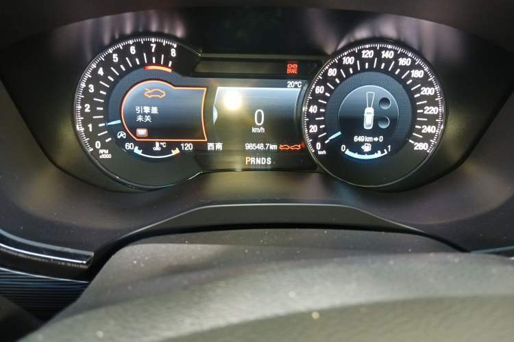 Used Ford Taurus 2018 EcoBoost 245 Premier Edition China V Standard Odometer Close Up