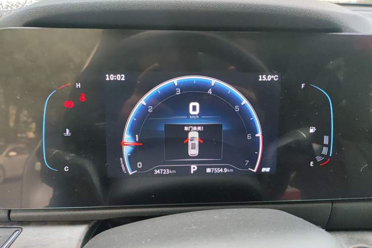 Used Dongfeng Fengon 580 2022 1.5T Automatic Enjoyment Model Instrument Cluster