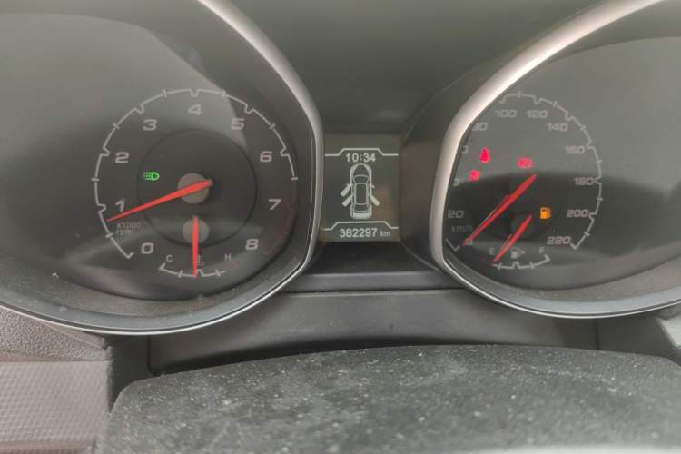 Used Chery Tiggo 5 2016 2.0L Manual Jia Yue Edition Odometer Close Up