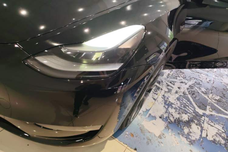 Used Tesla Model Y 2022 Revised Version Long-Range All-Wheel Drive Left Front Headlight