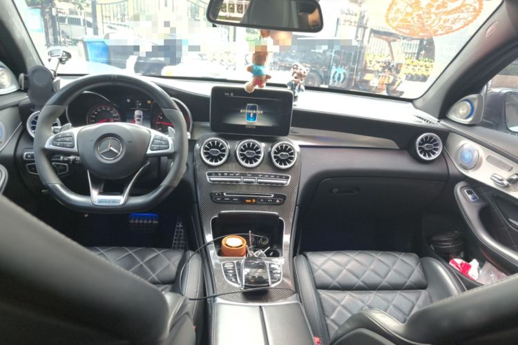 Used Mercedes-Benz GLC Coupe AMG 2018 AMG GLC 63 S 4MATIC+ Coupe SUV Center Console