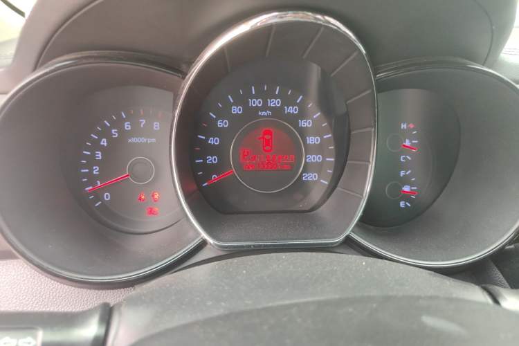 Used Kia K2 2012 Sedan 1.6L Automatic Transmission Premium Commemorative Edition Instrument Cluster