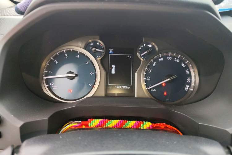 Used Toyota Prado 2018 3.5L Automatic TX-L with Rear-Mounted Spare Tire Instrument Cluster