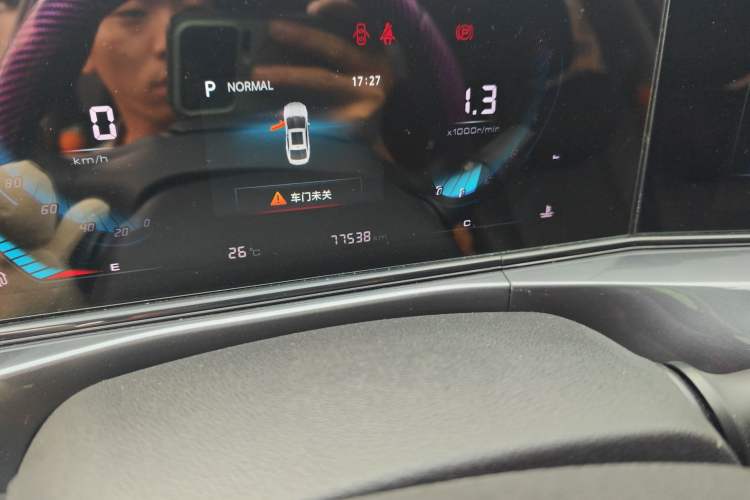 Used CHANGAN Eado 2020 PLUS Blue Whale NE 1.4T GDI DCT Prestige Model Odometer Close Up