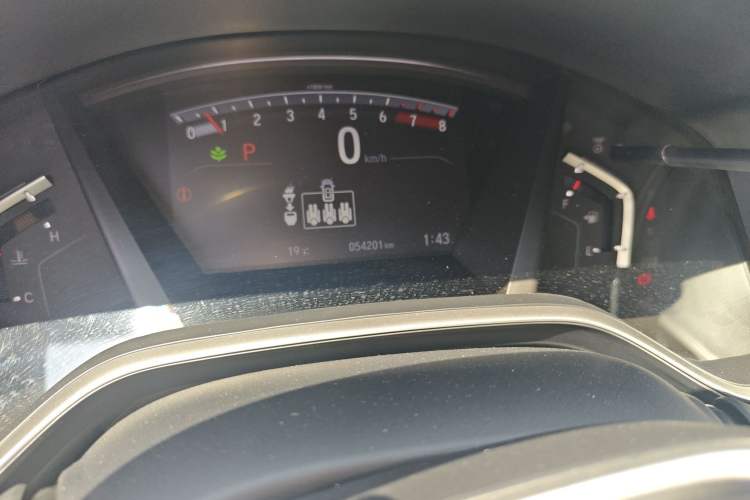 Used Honda Breeze 2020 240TURBO CVT 2WD Luxury Edition Odometer Close Up