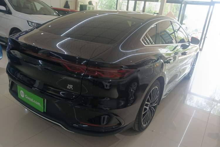 Used BYD Han 2024 EV Glory Edition 506KM Front-Wheel-Drive Premium Model Rear Right 45 Deg