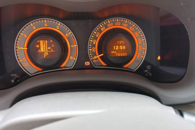 Used Toyota Corolla 2009 1.8L Automatic GLX-i Special Commemorative Edition Odometer Close Up