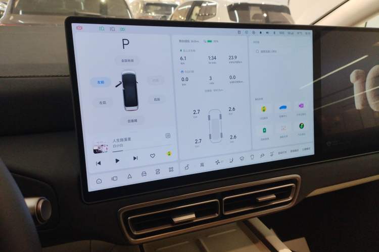 Used Li Auto MEGA 2025 Home Family Special Edition Audio And AC Panel