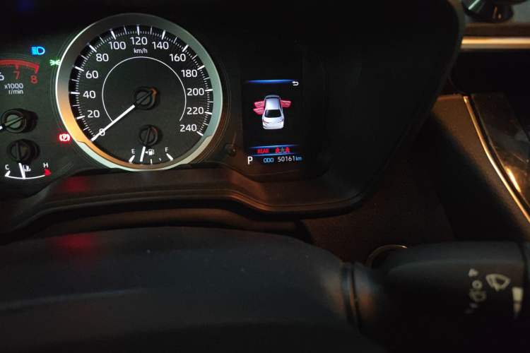 Used Toyota Corolla 2021 1.2T S-CVT Elite PLUS Edition Odometer Close Up