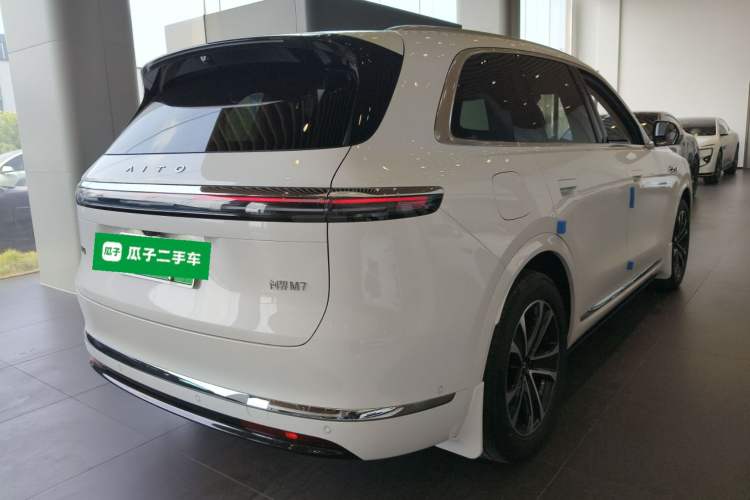 Used Hima AITO M7 2026 Model Range-Extending Pro+ All-Wheel Drive 5-Seater Version Rear Right 45 Deg