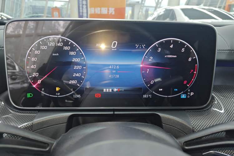 Used Mercedes-Benz C-Class 2023 Restyled C 260 L Night Edition Sports Version Instrument Cluster