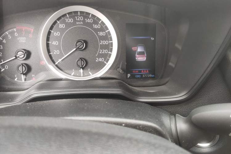 Used Toyota Corolla 2022 1.2T S-CVT Pioneer PLUS Edition Odometer Close Up