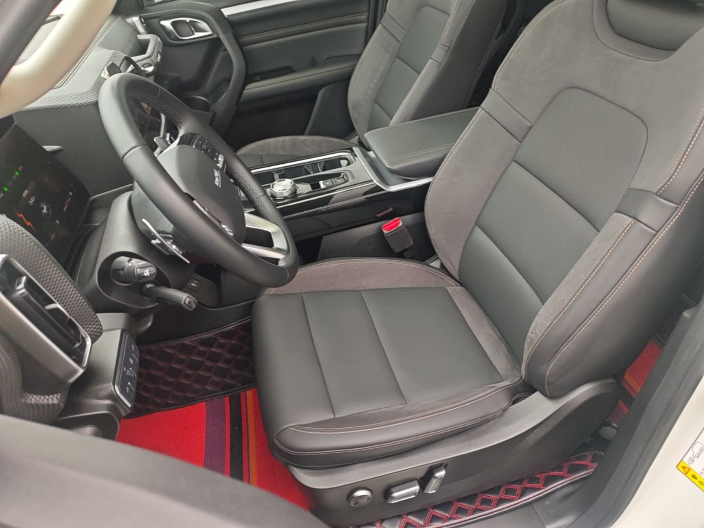 Avant de la voiture