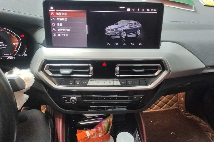 Used BMW X4 2022 xDrive 25i M Sport Package Audio And AC Panel