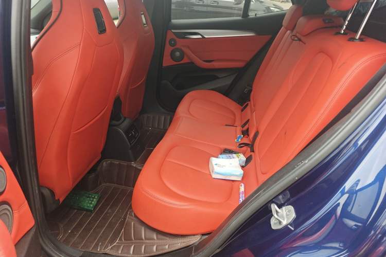 Used BMW X2 2021 sDrive25i Luxury Model with M Sport Package Left Rear Seat