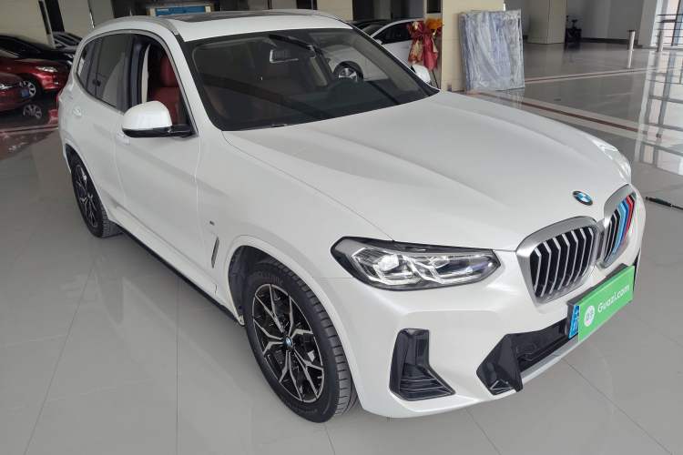 Used BMW X3 2022 Restyled xDrive25i M Sport Package Front Right 45 Deg