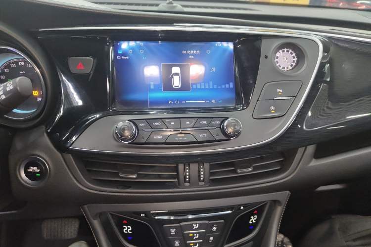 Used Buick Envision 2017 20T Two-Wheel Drive Leading Version Audio And AC Panel