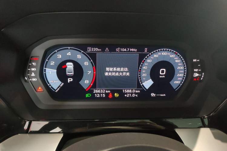 Used Audi A3 2024 A3L Limousine 35 TFSI Fashion Sport Model Instrument Cluster