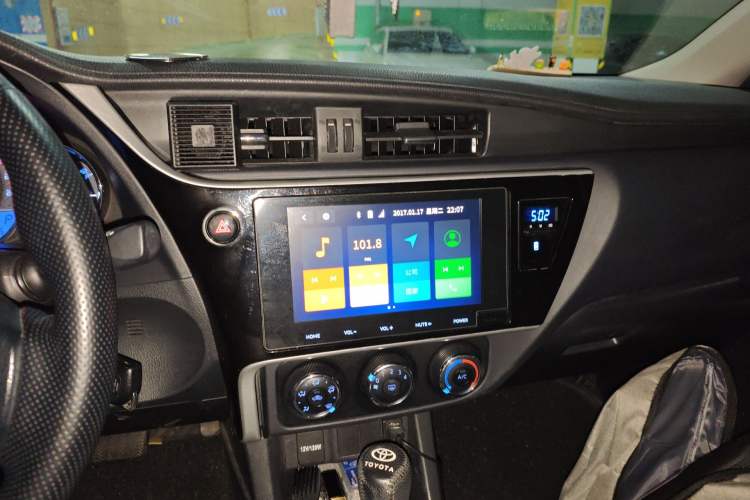 Used Toyota Levin 2018 185T CVT Luxury Edition Audio And AC Panel