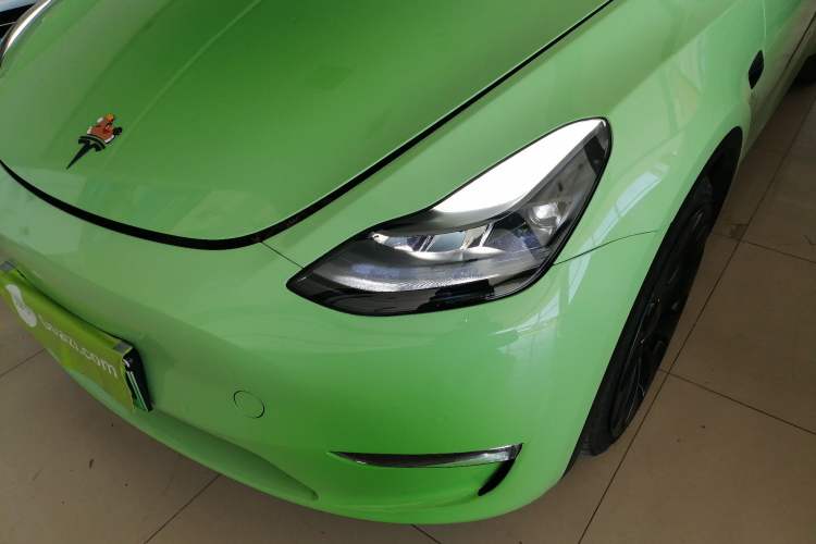Used Tesla Model Y 2021 Performance High-Performance All-Wheel-Drive Version Left Front Headlight