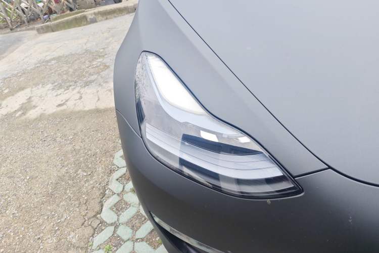 Used Tesla Model 3 2022 Performance High-Performance All-Wheel-Drive Version Right Front Headlight