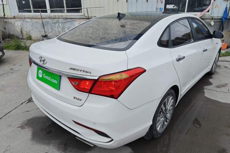 Used Hyundai Mistra 2017 1.6T Automatic Smart GLS China V Standard Rear Right 45 Deg