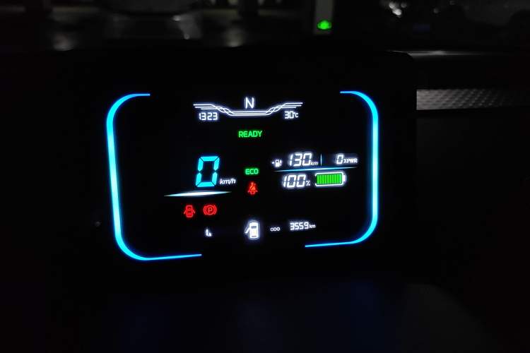 Used CHANGAN Lumin 2024 130km Qingyue Version Instrument Cluster