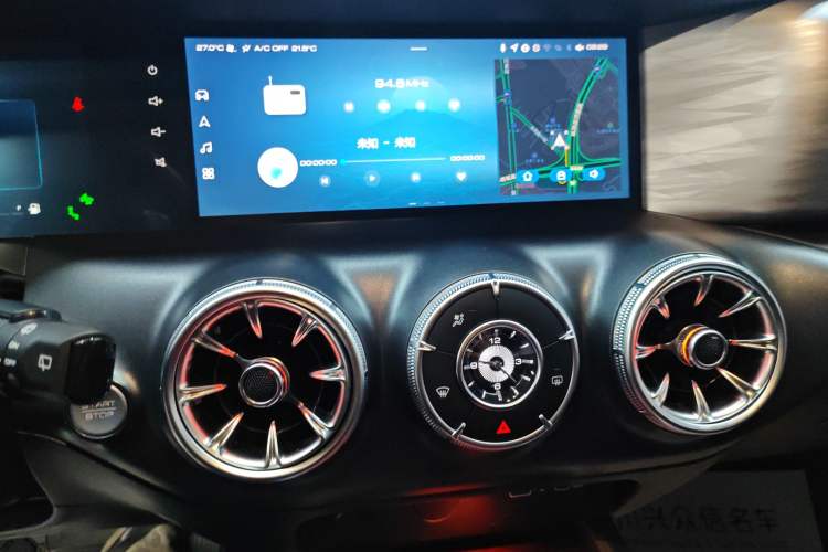 Used Tank 300 2021 City Edition 2.0T—Truly Stylish Audio And AC Panel