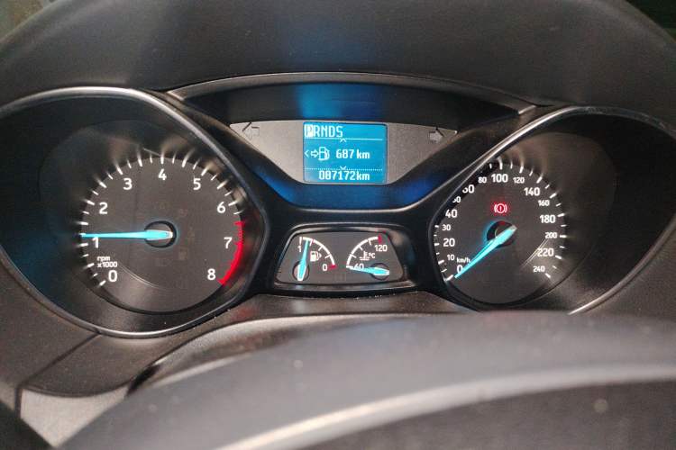 Used Ford Focus 2017 Sedan 1.6L Automatic Fashion Edition Smart Drive Version Instrument Cluster