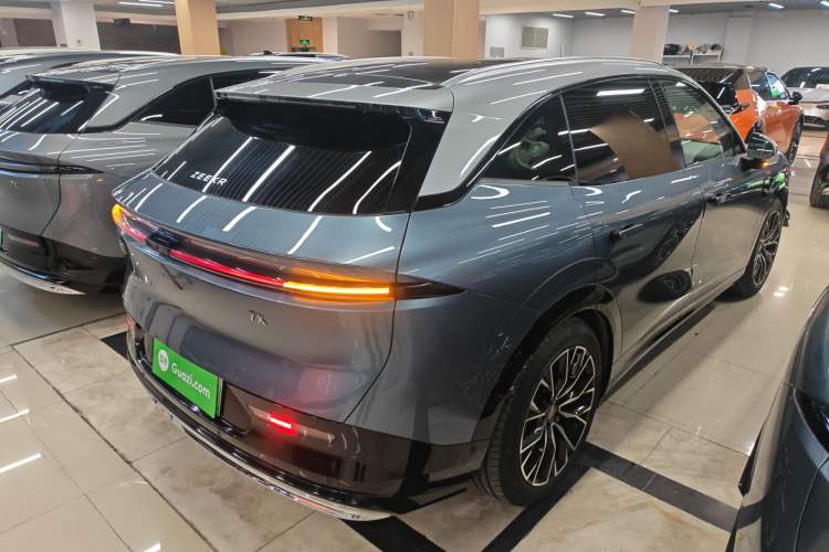 Used Zeekr 7X 2025 100kWh Long-Range All-Wheel Drive Intelligent Driving Version Rear Right 45 Deg