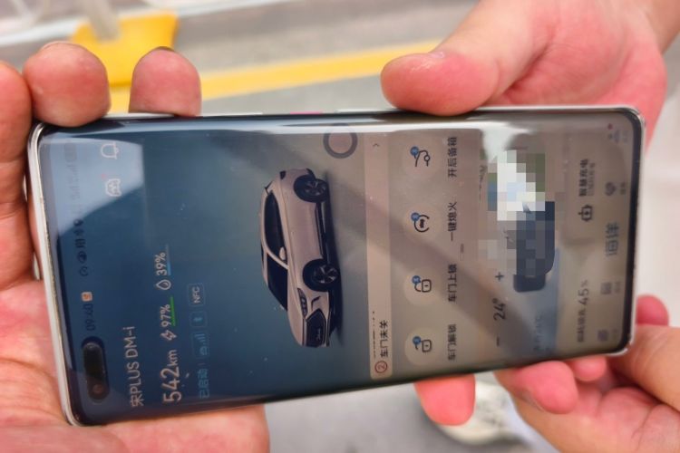 Used BYD Song PLUS New Energy 2021 DM-i 110KM Flagship PLUS Vehicle Key