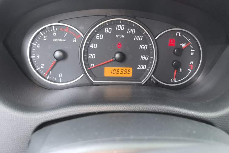 Used Suzuki Swift 2013 1.5L Manual Standard Edition Odometer Close Up