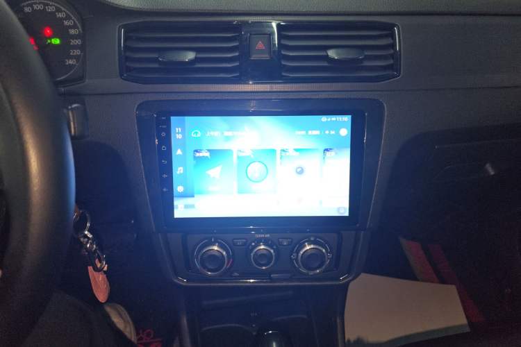 Used Volkswagen Santana 2021 1.5L Automatic Fashion Edition Audio And AC Panel