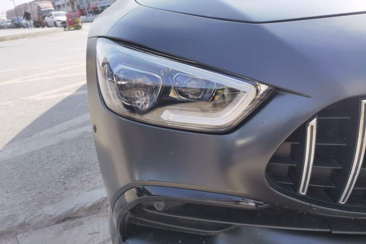 Used Mercedes-Benz AMG GT 2019 AMG GT 50 four-door sports car Right Front Headlight