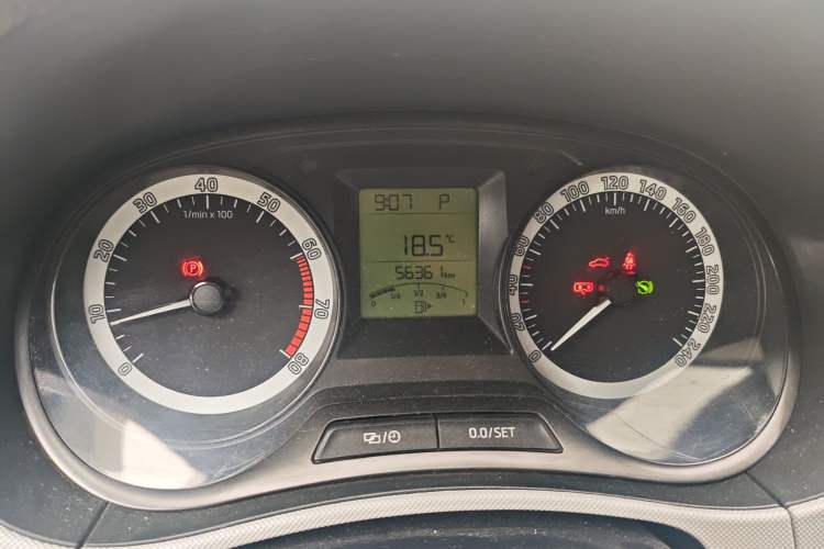 Used Skoda Fabia 2017 1.4L Automatic Car Enjoy Edition Instrument Cluster