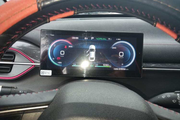 Used BYD Destroyer 05 2022 DM-i 55KM Luxury Model Instrument Cluster