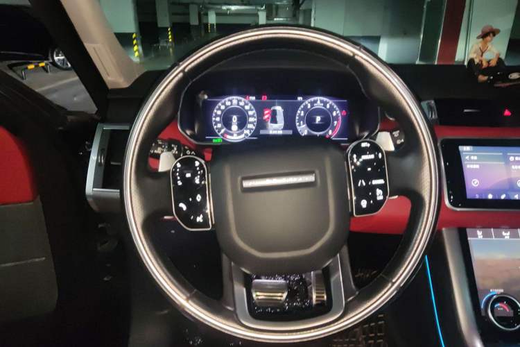 Used Land Rover Range Sport 2021 3.0 L6 YAO Black Edition Steering Wheel