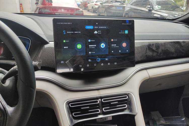 Used BYD Song PLUS New Energy 2021 DM-i 110KM Flagship PLUS Audio And AC Panel