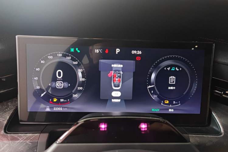 Used Lynk & Co 09 EM-P 2021 2.0T PHEV Halo Six-Seater Instrument Cluster