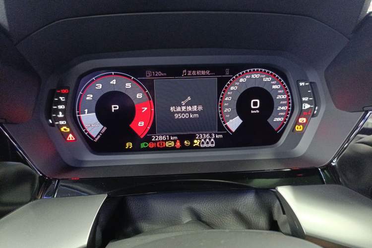 Used Audi A3 2021 Sportback 35 TFSI Fashionable Sports Model Instrument Cluster