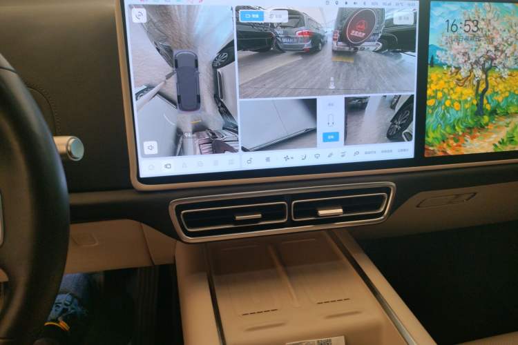 Used Li Auto L9 2024 Ultra Model Audio And AC Panel