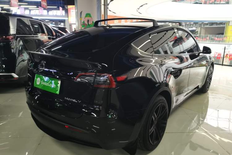 Used Tesla Model Y 2023 Long-Range All-Wheel-Drive Version Rear Right 45 Deg