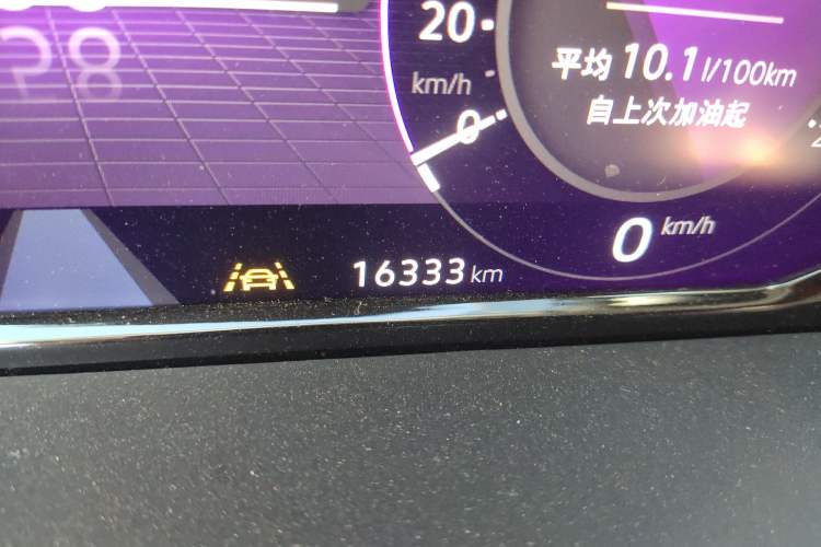 Used Volkswagen Teramont 2023 Facelift 380TSI Four-Wheel Drive Prestige Luxury Edition Odometer Close Up