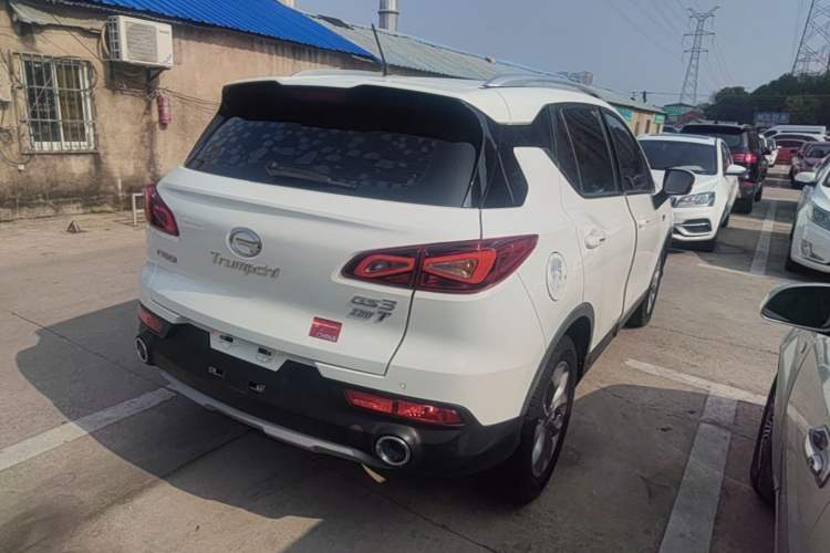 Used GAC Trumpchi GS3 2017 200T Automatic Elite Edition Rear Right 45 Deg