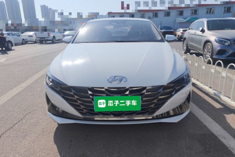 Used Hyundai Elantra 2022 1.5L CVT LUX Prestige Edition Front